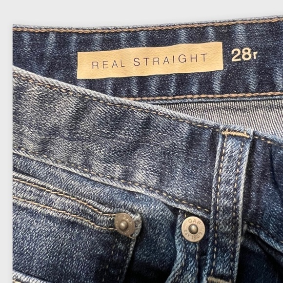 GAP **NWOT** JEANS SZ.6 STRAIGHT LEG - Picture 3 of 5